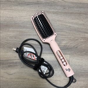 Lange Pink Hair Straightening Brush
